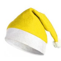 Cappello Natale Giallo